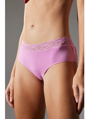 Hays Kadın Pamuklu Paket Dantelli Külot