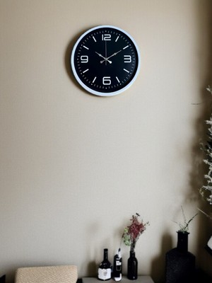 Urfakent 36 cm Modern Dekoratif Duvar Saati