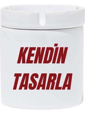 Kişiye Özel Seramik Küllük, Baskılı ve Şık Tasarım Alternatifi