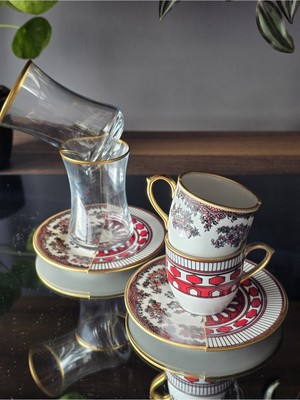 Fermato Apollo 2 Kişilik Kahve ve Çay Seti