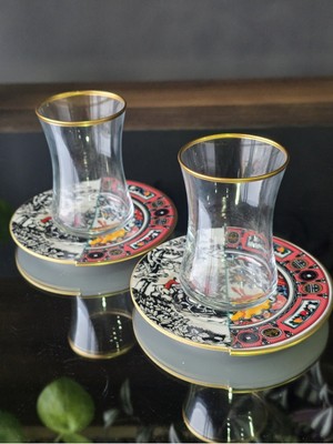 Fermato Martin 2 Kişikil Çay Seti