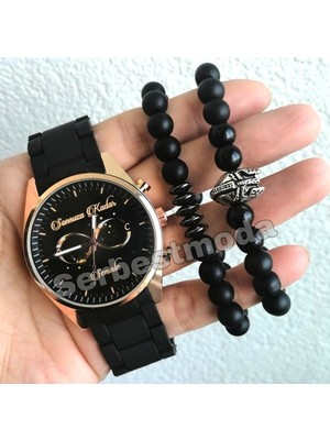 Erkek Saat Kişiye Özel Isim Baskılı Erkek Kol Saati Erkeğe Hediye Doğum Günü Hediyesi Babalar Günü Hediye Hediye Seti Sevgililer Günü Hediyesi