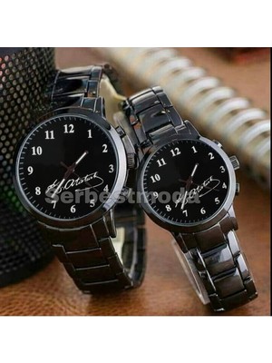 Sevgiliye Hediye Kişiye Özel Saat Kombini Doğum Günü Yıl Dönümü Hediyeleri Sevgili Saatleri Çift Saatleri Erkek Bayan Saat