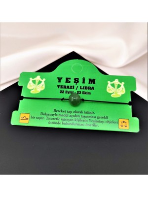 UltraMint Yeşim Doğaltaş Makrome Bileklik, Şık ve Enerjik Takı