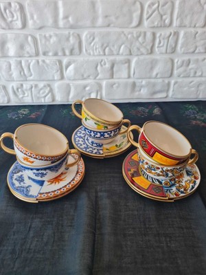 Emira Home Karma Çay Fincanı Seti-6 Kişilik