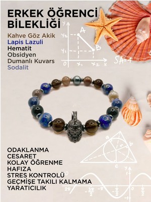 UltraMint Erkek Öğrenci Başarı Bilekliği, Motivasyon ve Odak Artırıcı Tasarım