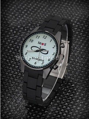 Bayan Kol Saati Bayana Hediye Kadın Saat Doğum Günü Hediyesi Bayan Saat Isim Yada Harf Baskılı Kişiye Özel Saat Sevgiliye Hediye