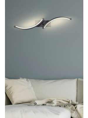 Modern Siyah Renkli Gün Işığı Apliküri, Salon ve Yatak Odası Için