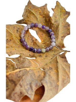 UltraMint Doğal Taş Ametist Bileklik, Şık ve Enerji Dolu Takı Tasarımı