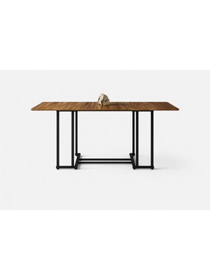 Garda Portatif Katlanır Yemek Masası – Metal Ayaklı