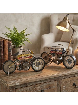 Urfakent Yarış Motoru Tasarımlı Masaüstü Saat