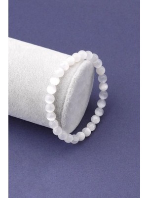 UltraMint Doğal Selenit Taşlı Zarif Bileklik, Şıklığa Işık Katıyor