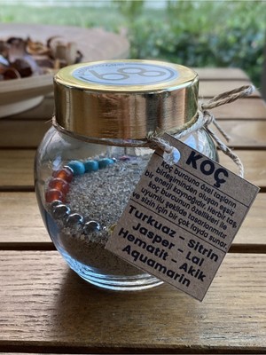 UltraMint Doğaltaş Koç Burcu Çakra Bileklik, Şifa ve Enerjiyi Artırıcı Aksesuar