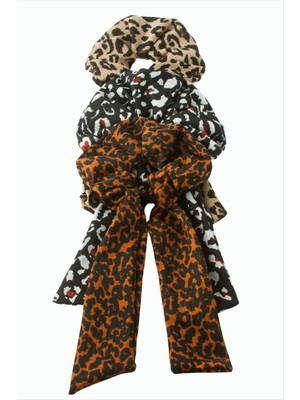 Freedom Store Kuyruklu Leopar Desenli Simit Toka