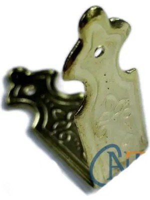 Marsilyan Dekoratif Sandık, Kutu Kenarı, 11X32MM, Sarı, 100 Adet