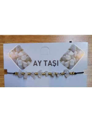 UltraMint Doğal Taş Ayarlanabilir Ay Taşı Bileklik, Şık ve Enerjik Aksesuar