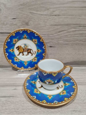 Fermato Leone-6 Kişilik Kahve Fincanı Seti