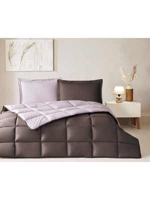 Özdilek Yatak Seti Ranforce Tek Kişilik Vizon-Mürdüm Colourıst