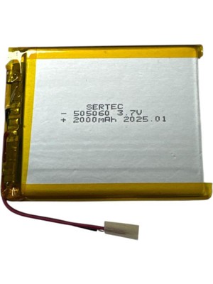 Noip 505060 3.7V 2000 Mah Lipolymer Pil DEVRELI/1.5A (925)