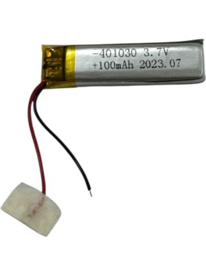 Noip 401030 3.7V 100 Mah Lipolymer Pil DEVRELI/1.5A (925)