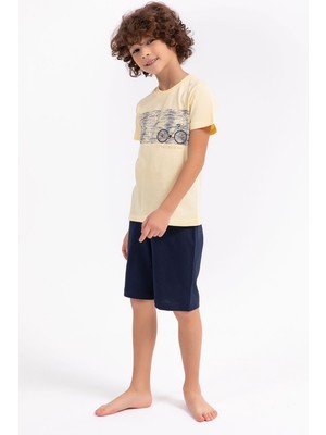 RolyPoly 2715C Erkek Çocuk Yazlık Bermuda Pijama