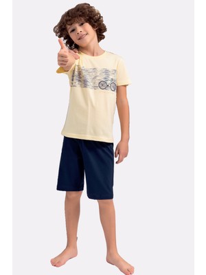 RolyPoly 2715C Erkek Çocuk Yazlık Bermuda Pijama