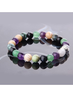 UltraMint Doğal Taş Kova Burcu Bileklik, Sertifikalı, Şık ve Zarif Takı