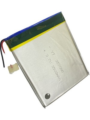 Noip 357090 3.7V 2500 Mah Lipolymer Pil (DEVRELI/1.5A) (925)
