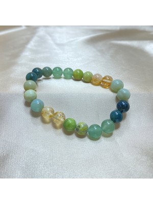 UltraMint Başak Burcu Taşı Bilekliği, Şık ve Enerji Dolu Tasarım