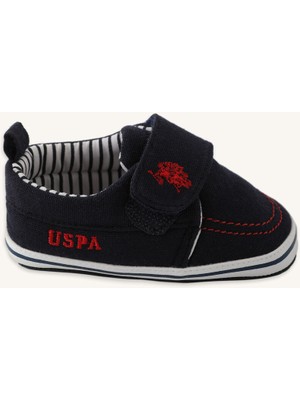 U.S. Polo Assn. Erkek Bebek Ayakkabı Kaymaz Taban Nefes Alabilir Kumaş ile Şık Tasarım