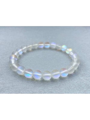 UltraMint Doğal Termal Kuvars Taşı Bileklik, Şifa ve Enerji Kaynağı, Sağlıklı Takı