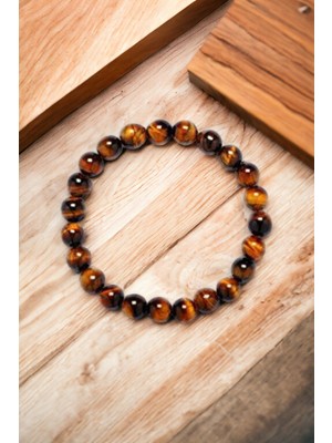 UltraMint Doğal Kaplan Gözü Bileklik, Esnek ve Her Bileğe Uygun Tasarım