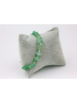 UltraMint Doğal Aventurin Taşı Bileklik, Uzatmalı ve Şekilsiz Tasarım