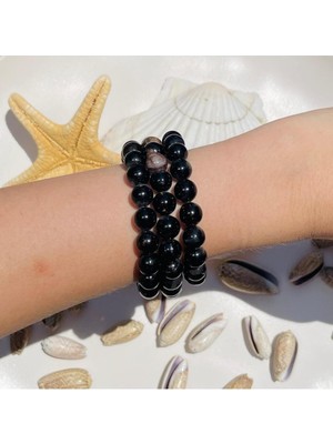 UltraMint Doğal Turmalin Taşlı Zarif Bileklik, Şıklığa Özel Takı