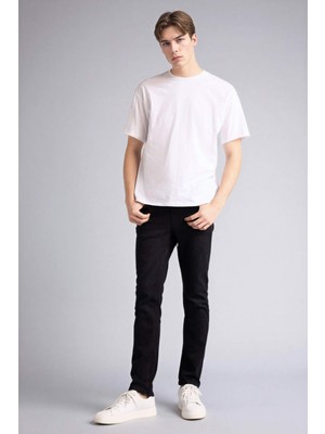DeFacto Pedro Slim Fit Dar Paça Jean Pantolon R8788AZ26SP