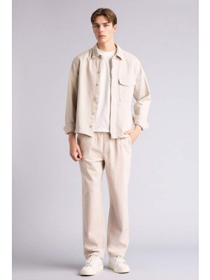 DeFacto %100 Pamuk Baggy Fit Pantolon F6129AX26SP