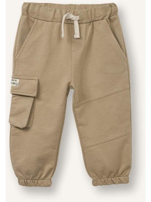 DeFacto Regular Fit Sweatshirt Kumaşı Pantolon Erkek Bebek G6371A526SP