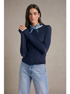 DeFacto Slim Fit Ribana Tişört G9446AX26SP