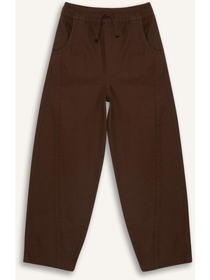 DeFacto Barrel Fit Düz Paça Gabardin Pantolon Erkek Çocuk G8336A826SP