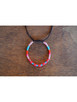 UltraMint Etnik Esinti Boho Bileklik, El Emeği, Ayarlanabilir, Kalıcı Renkler