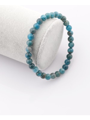 UltraMint Doğal Taş Bileklik, 6 mm Küre Kesim, Şık ve Zarif Takı