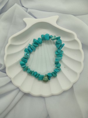 UltraMint Turkuaz Doğal Taş Bileklik, Şık ve Enerji Dolu Takı Hediye