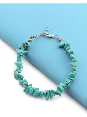 UltraMint Renkli Doğal Taş Bileklik, Şans ve Uğur Taşıyla Şıklık Yaratır