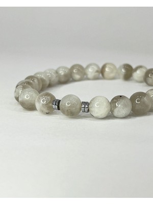 UltraMint Doğal Ay Taşı Bileklik, Şıklık ve Enerji Dolu Takı