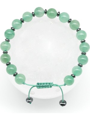 UltraMint Doğal Taş Makrome Bileklik, Şık ve Zarif Takı Seçeneği