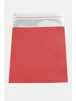 Marsilyan 17*25 Kırmızı Renkli Metalize Hediyelik Poşet Paketi 100 Adet