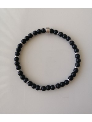 UltraMint Şık Unisex Bileklik, Havlit ve Hematit Taşıyla Tasarlanmış