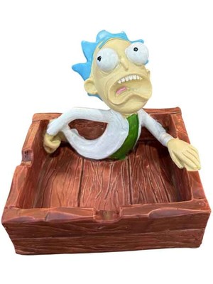 ForWhat Büro Ev Ofis Hediyesi Için Rick And Morty Tasarım Küllük