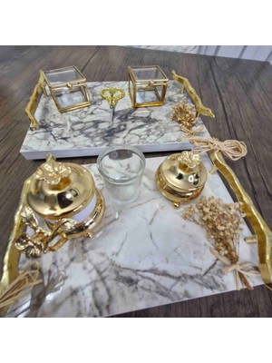 Sabrina Organizasyon 2 Li Söz Tepsisi ve Damat Tepsisi