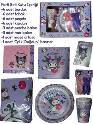 Kuromi Parti Seti